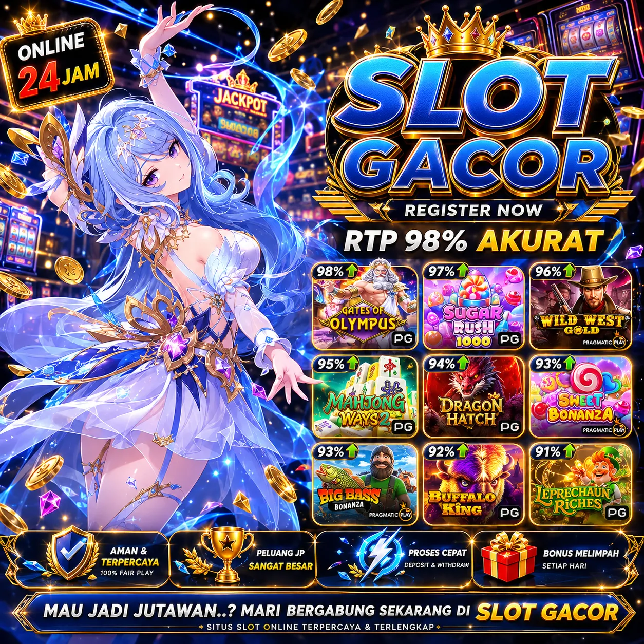 PELUANG999 Link Slot Online Gacor Terpercaya Indonesia